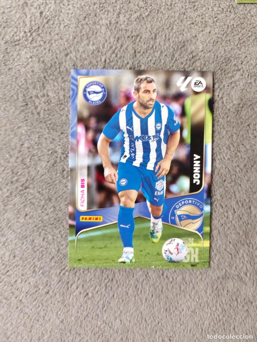 Cartes &agrave; collectionner de Football: 26 BIS MEGACRACKS MGK 25 26 JONNY DEPORTIVO ALAV&Eacute;S FICHA LALIGA PANINI LA LIGA 2025 2026