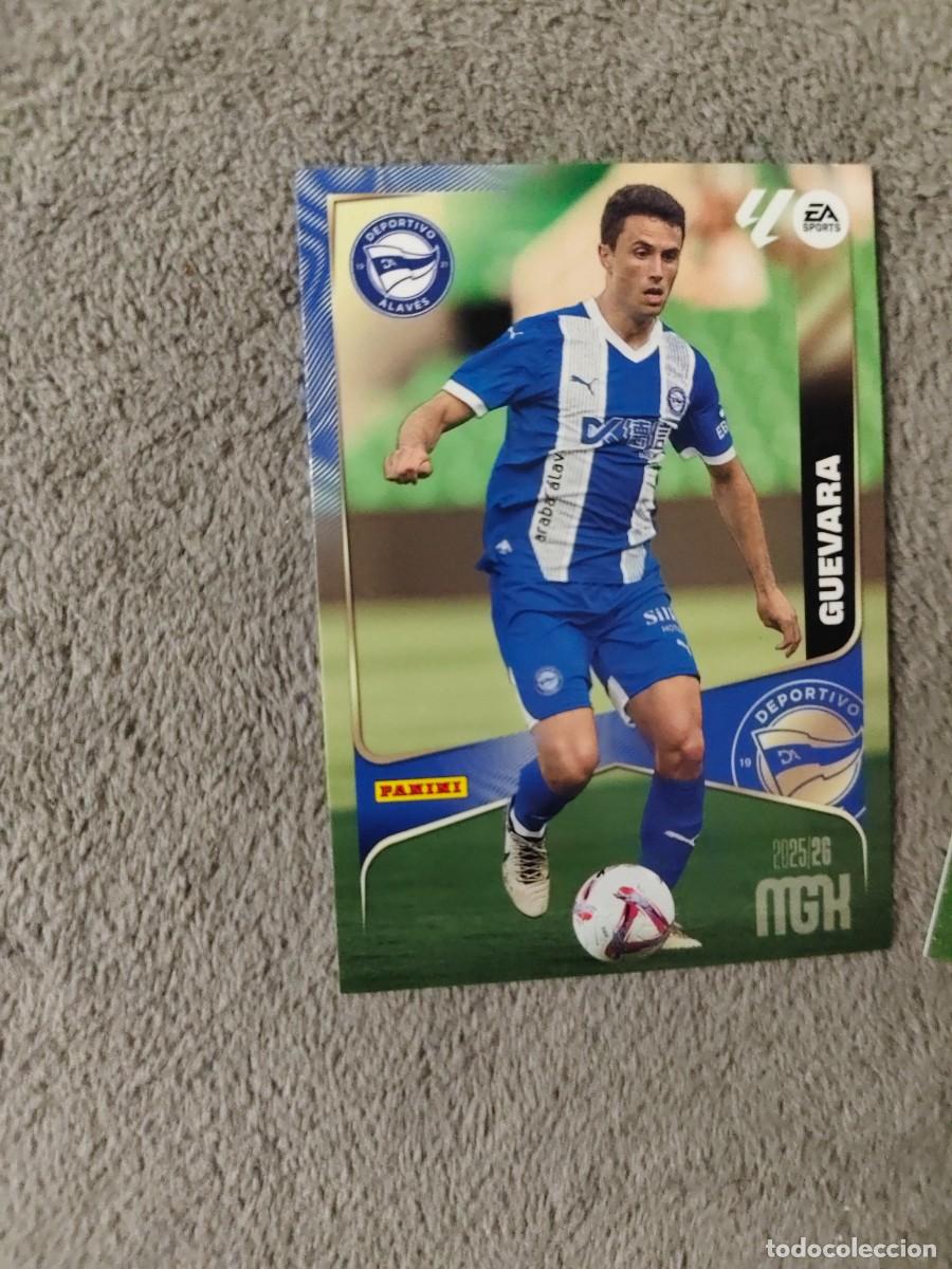 Cartes &agrave; collectionner de Football: 28 MEGACRACKS MGK 25 26 GUEVARA DEPORTIVO ALAV&Eacute;S BASE CARD LALIGA PANINI LA LIGA 2025 2026