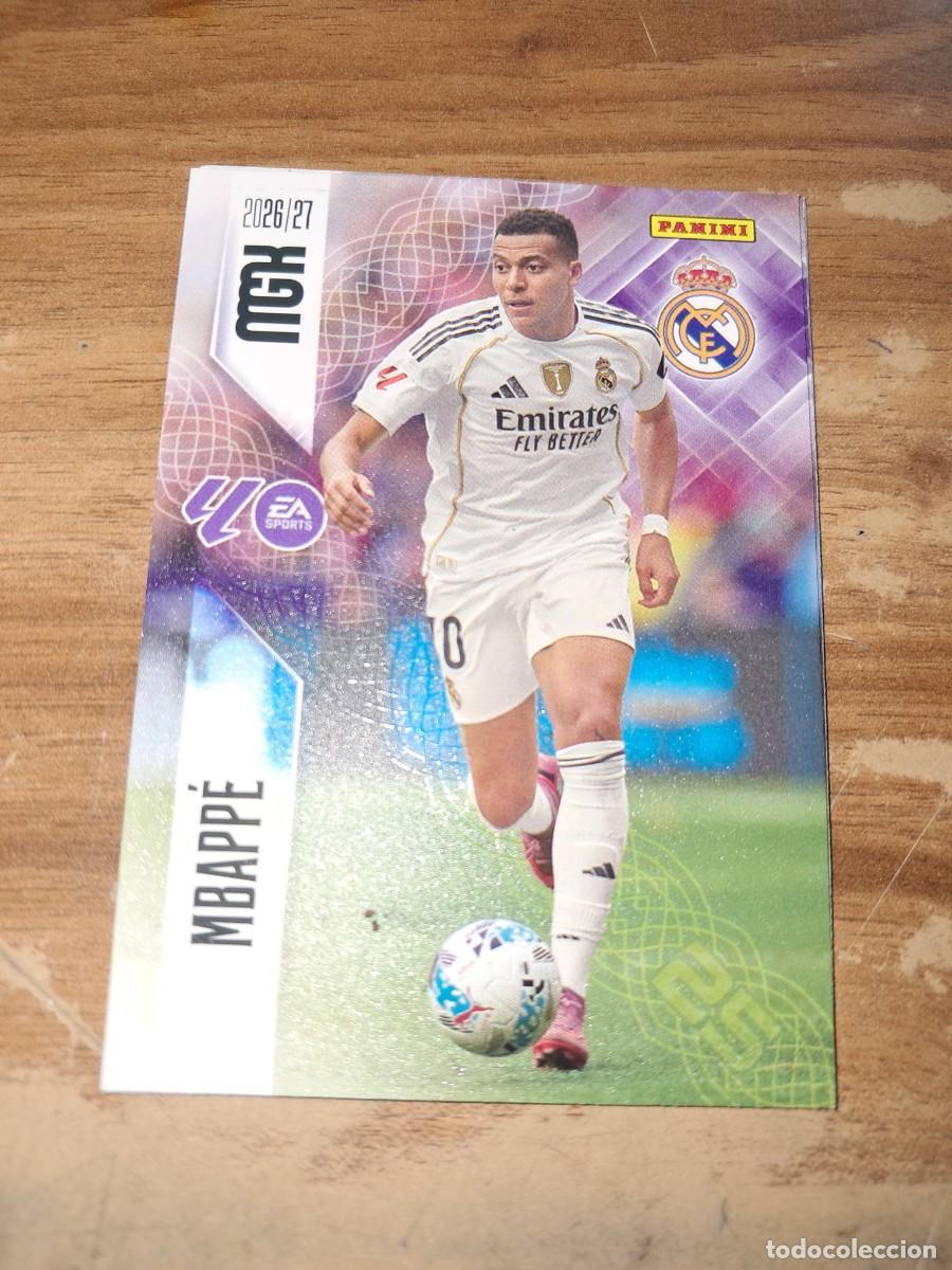 Fu&szlig;ball-Sticker: CARD MEGACRACKS TEMPORADA 26/27: MBAPPE (REAL MADRID), N&deg; 232