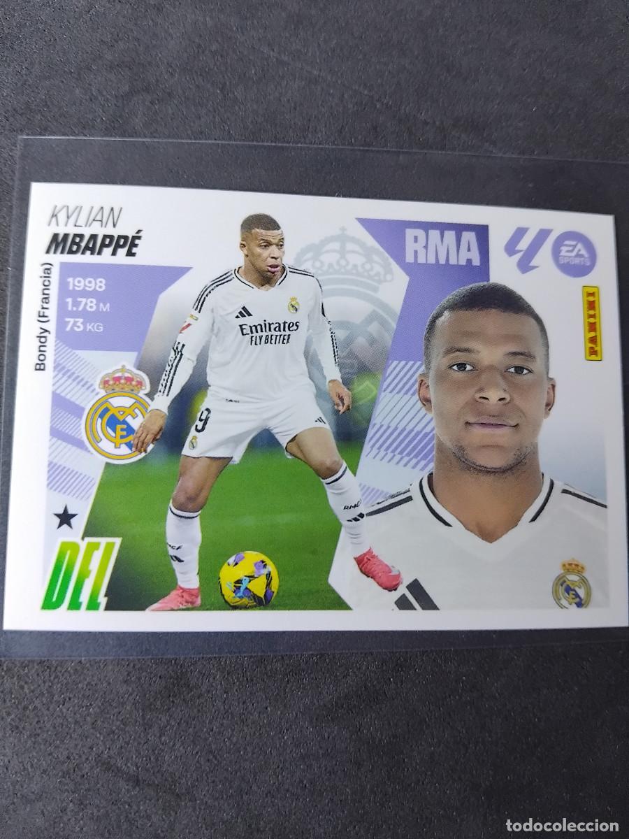 Football Stickers: KYILIAN MBAPP&Eacute; - REAL MADRID 19 #19 - PANINI LIGA ESTE 2025-26 2025 2026