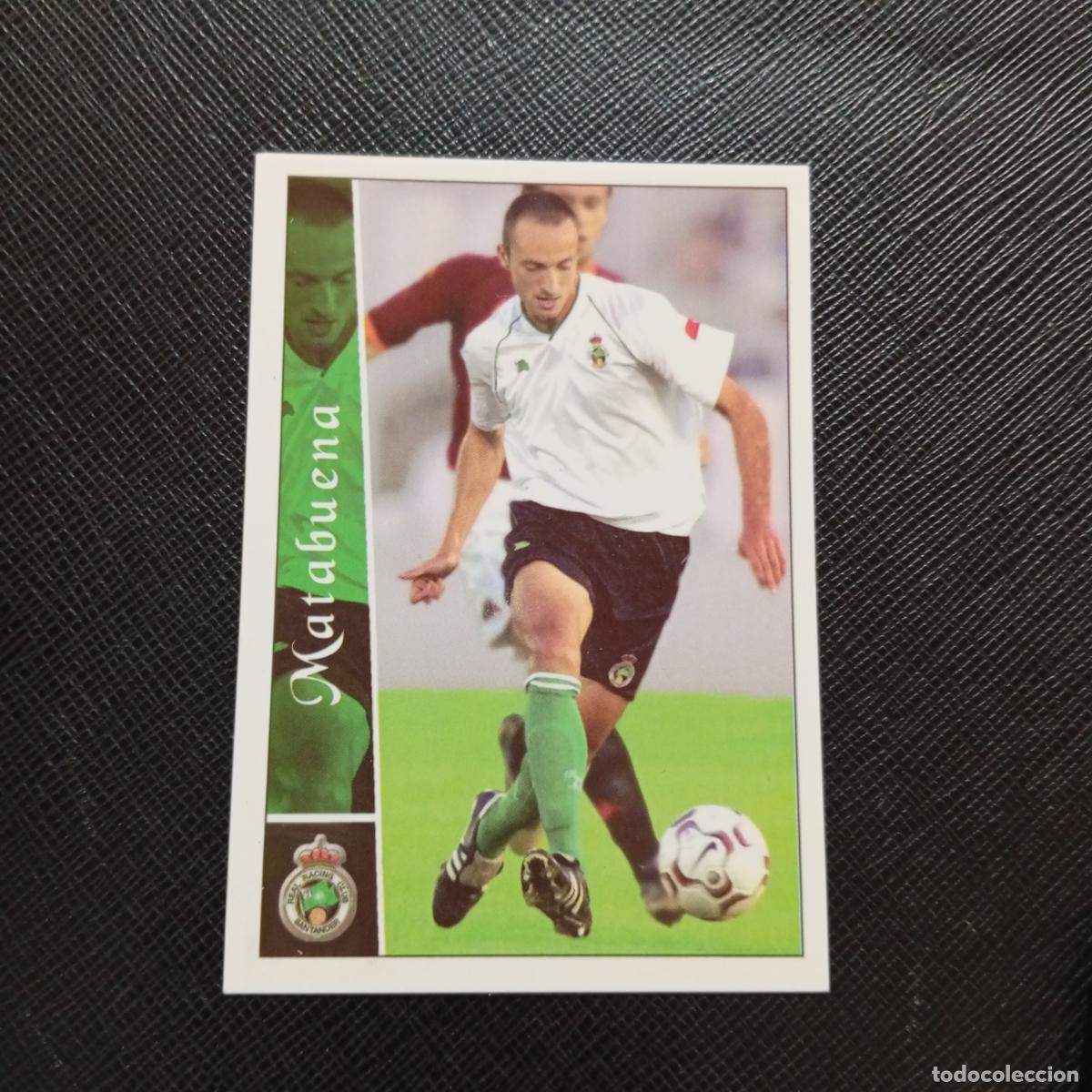 Cartes &agrave; collectionner de Football: 595 MATABUENA RACING MUNDICROMO FICHAS 2002 2003 CROMO FUTBOL LIGA 02 03 - A216 PG451