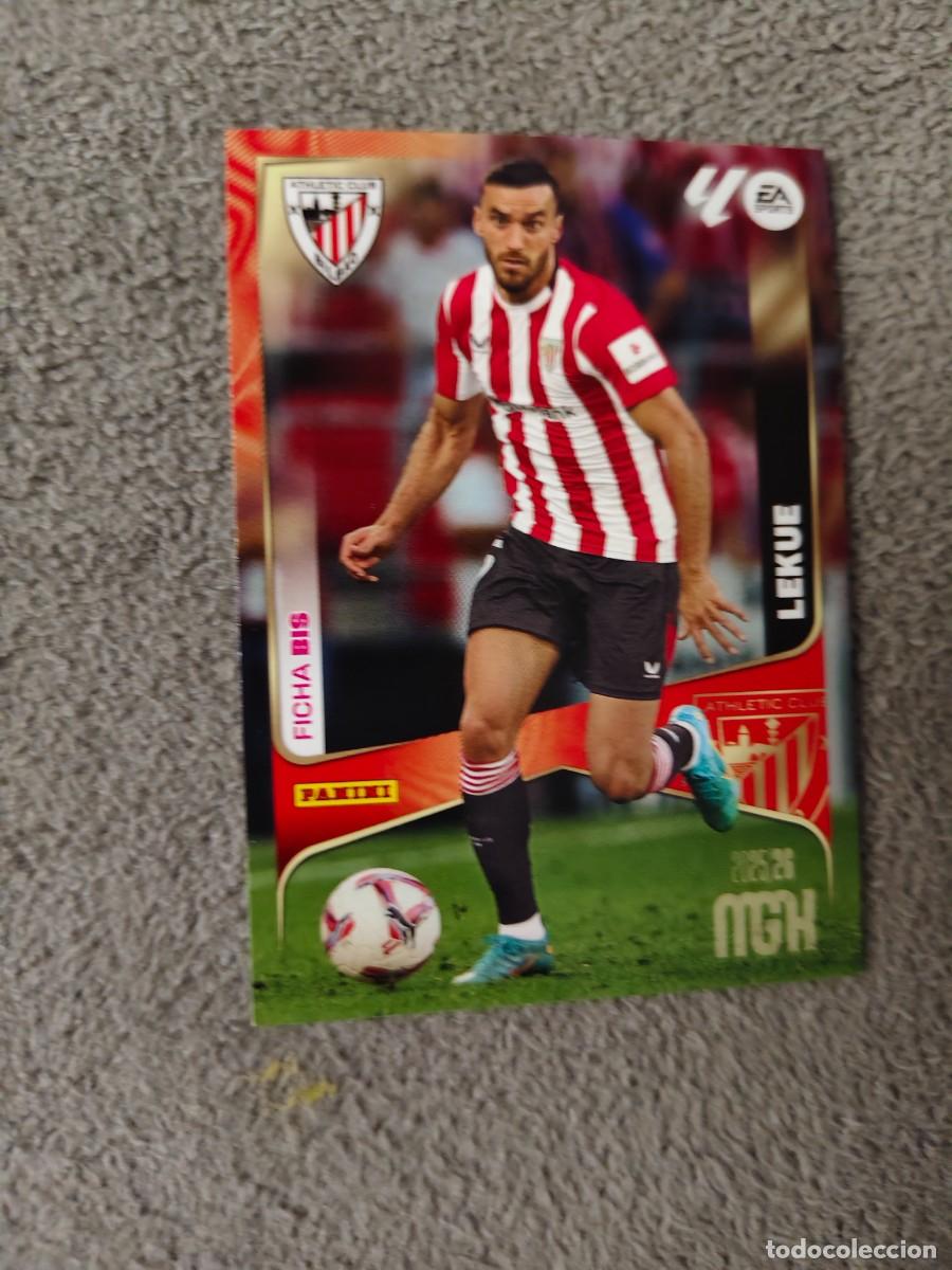 Cromos de f&uacute;tbol: 40 BIS MEGACRACKS MGK 25 26 LEKUE ATHLETIC CLUB FICHA LALIGA PANINI LA LIGA 2025 2026