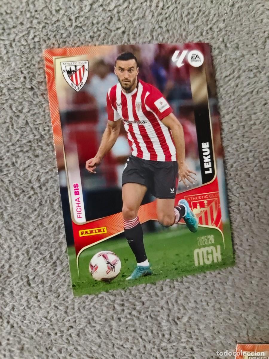 Cromos de f&uacute;tbol: 40 BIS MEGACRACKS MGK 25 26 LEKUE ATHLETIC CLUB FICHA LALIGA PANINI LA LIGA 2025 2026