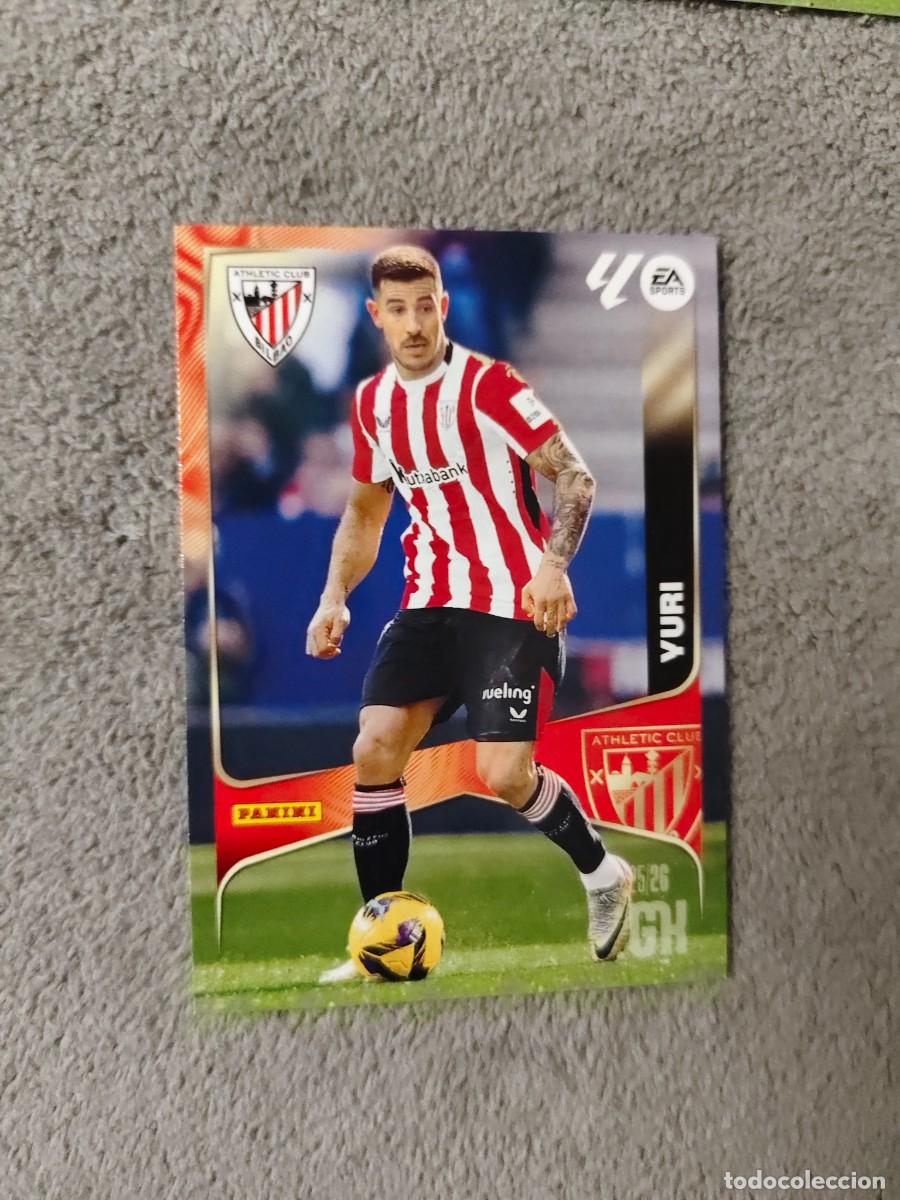Cromos de f&uacute;tbol: 44 MEGACRACKS MGK 25 26 YURI ATHLETIC CLUB BASE CARD LALIGA PANINI LA LIGA 2025 2026