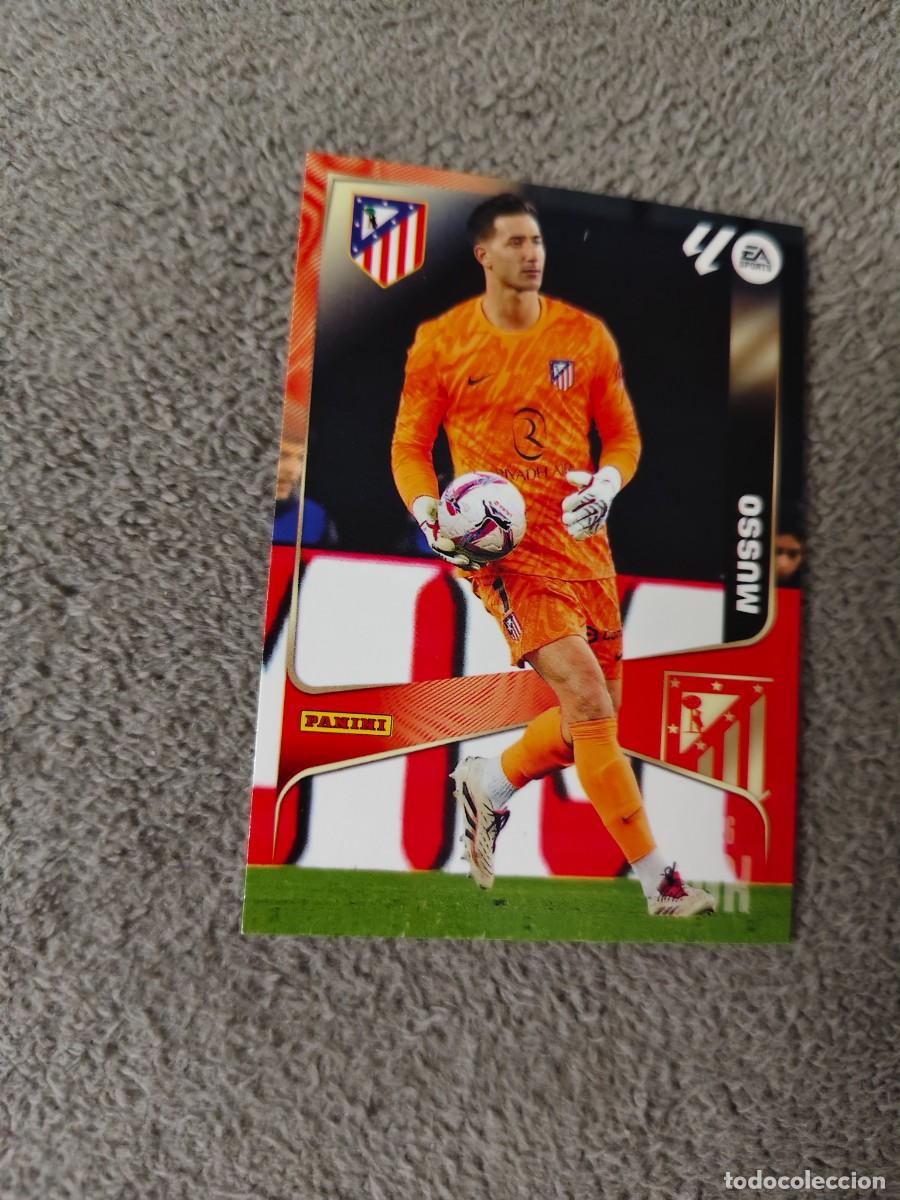 Cromos de f&uacute;tbol: 57 MEGACRACKS MGK 25 26 MUSSO ATL&Eacute;TICO DE MADRID BASE CARD LALIGA PANINI LA LIGA 2025 2026