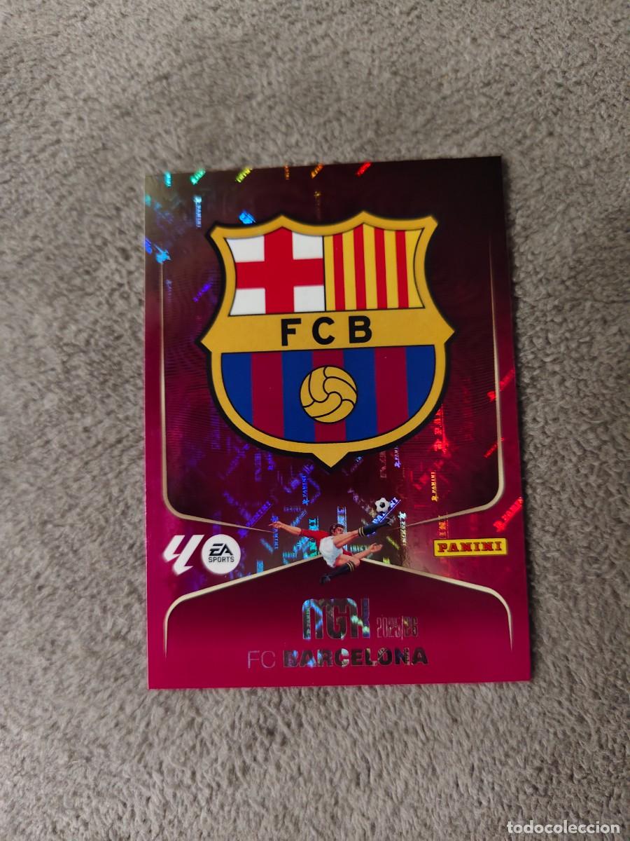 Cromos de f&uacute;tbol: 73 MEGACRACKS MGK 25 26 ESCUDO FC BARCELONA BASE CARD LALIGA PANINI LA LIGA 2025 2026