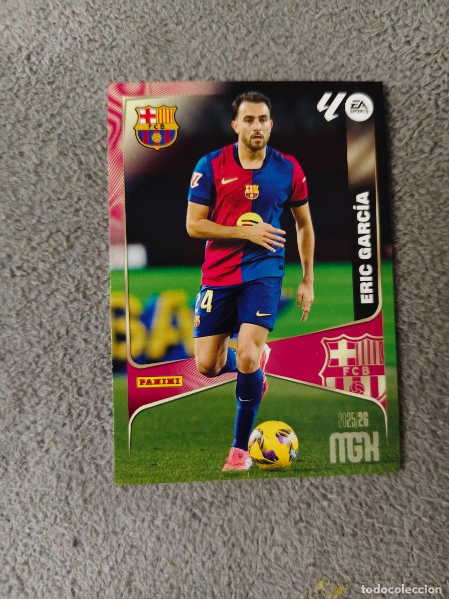Cromos de f&uacute;tbol: 80 MEGACRACKS MGK 25 26 ERIC GARC&Iacute;A FC BARCELONA BASE CARD LALIGA PANINI LA LIGA 2025 2026