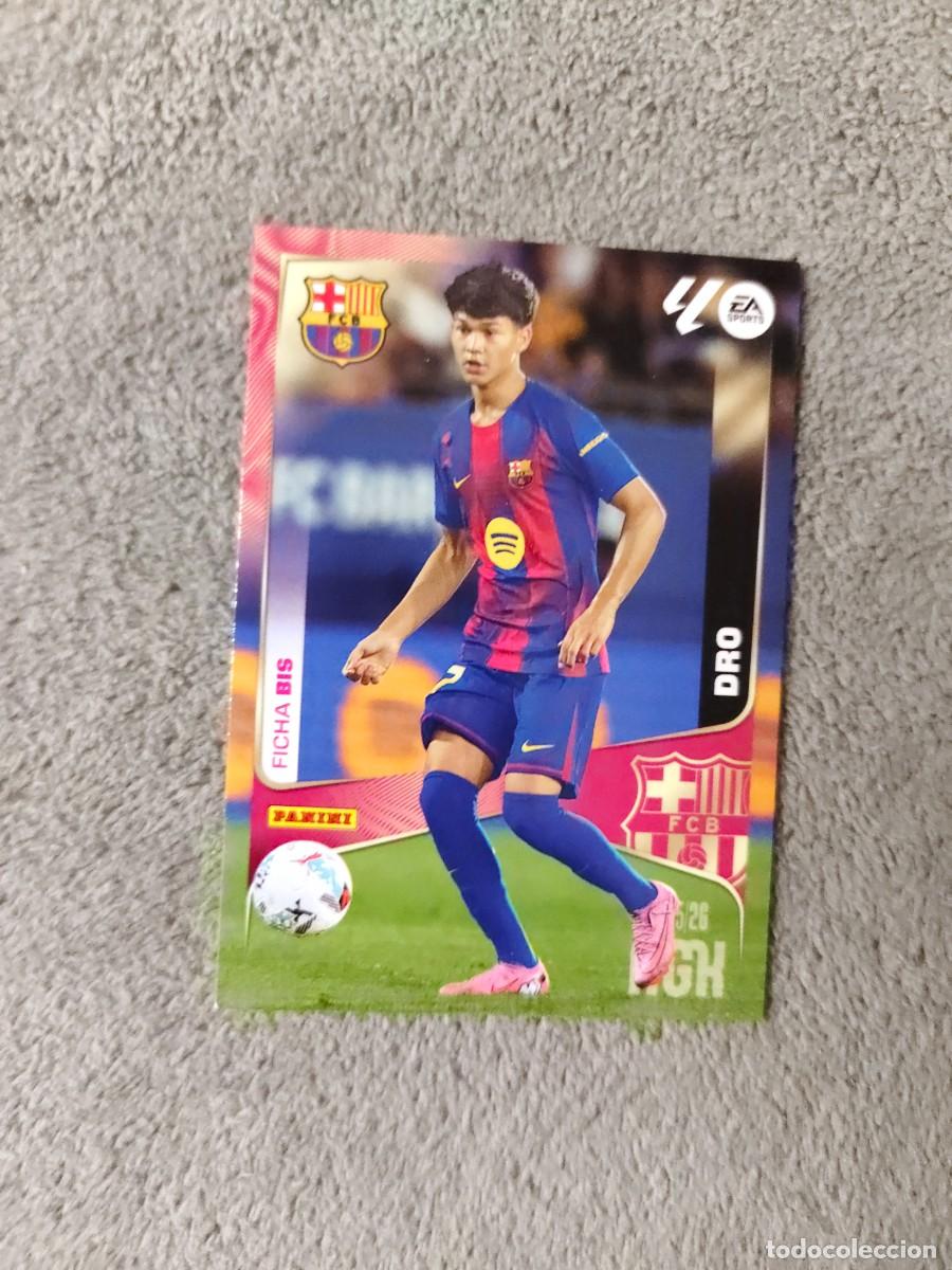 Cromos de f&uacute;tbol: 82 BIS MEGACRACKS MGK 25 26 DRO FC BARCELONA FICHA LALIGA PANINI LA LIGA 2025 2026