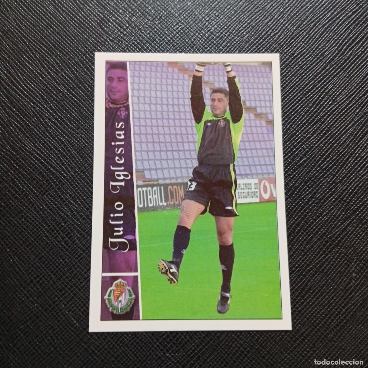 Cromos de f&uacute;tbol: 606 JULIO IGLESIAS VALLADOLID MUNDICROMO FICHAS 2002 2003 CROMO FUTBOL LIGA 02 03 - A216 PG460
