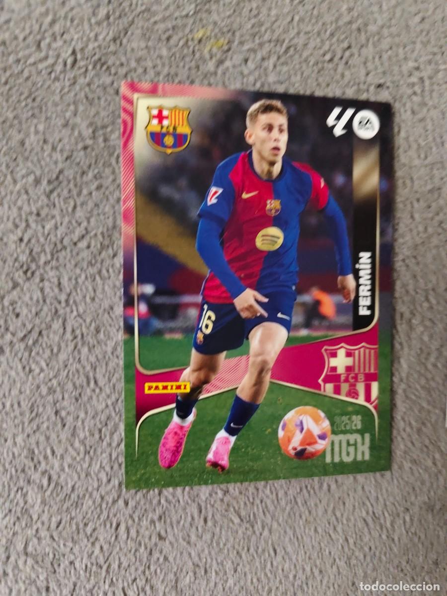 Cromos de f&uacute;tbol: 84 MEGACRACKS MGK 25 26 FERM&Iacute;N FC BARCELONA BASE CARD LALIGA PANINI LA LIGA 2025 2026