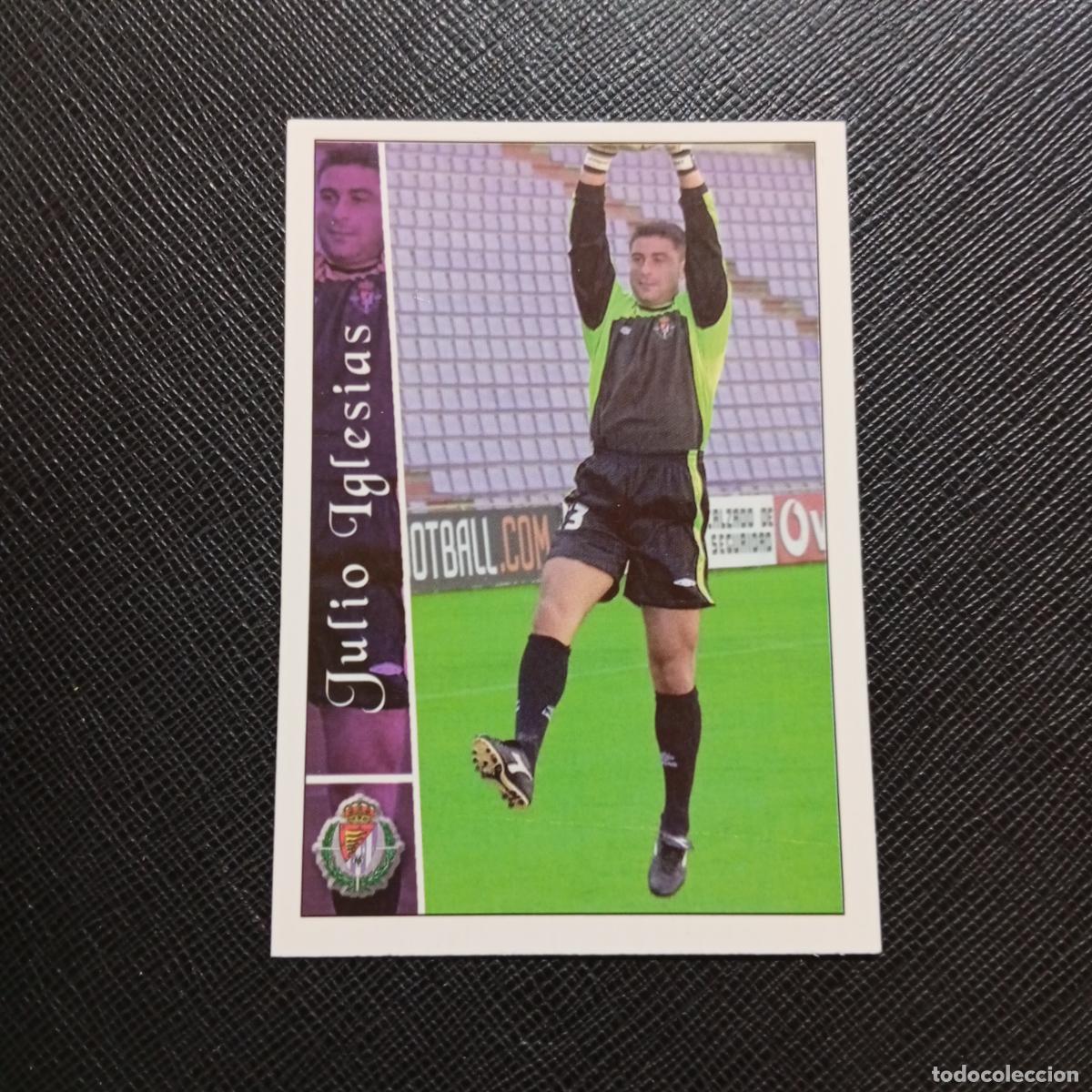 Cromos de f&uacute;tbol: 606 JULIO IGLESIAS VALLADOLID MUNDICROMO FICHAS 2002 2003 CROMO FUTBOL LIGA 02 03 - A216 PG469