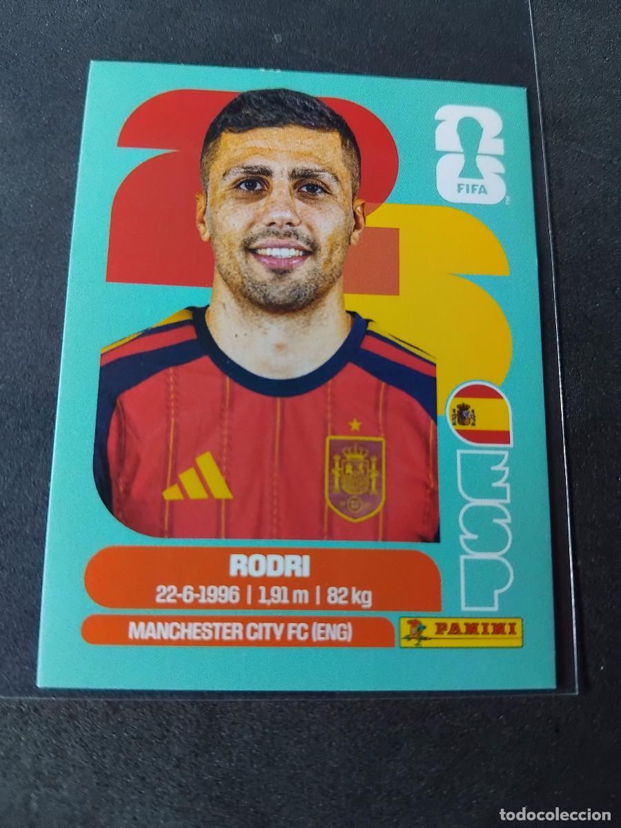 Cromos de f&uacute;tbol: RODRI ESP 10 - ESPA&Ntilde;A - PANINI FIFA WORLD CUP 2026 - MUNDIAL 2026 STICKER WORLD CUP 26 SPAIN