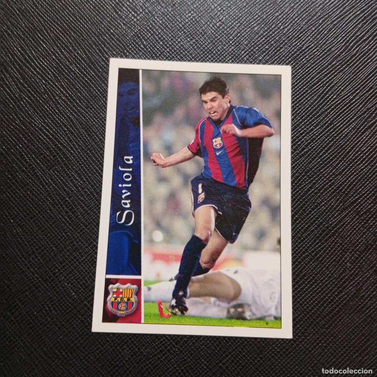 Cromos de f&uacute;tbol: 103 SAVIOLA BARCELONA MUNDICROMO FICHAS 2002 2003 CROMO FUTBOL LIGA 02 03 - A216 PG469