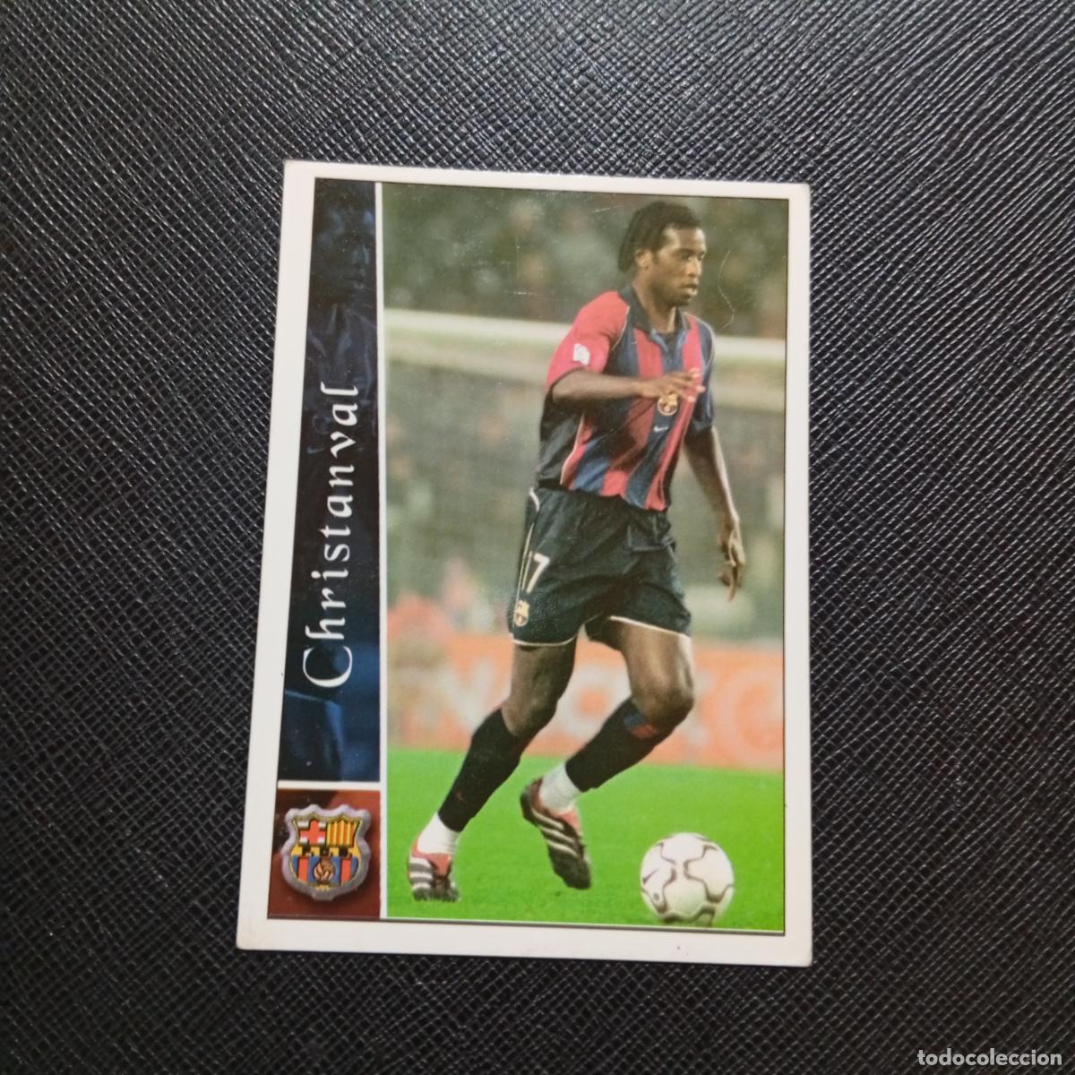 Cromos de f&uacute;tbol: 90 CHRISTANVAL BARCELONA MUNDICROMO FICHAS 2002 2003 CROMO FUTBOL LIGA 02 03 - A216 PG469