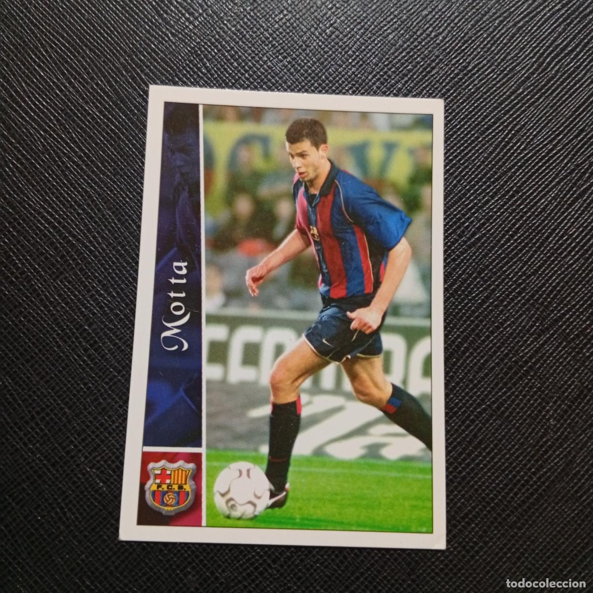 Cromos de f&uacute;tbol: 92 MOTTA BARCELONA MUNDICROMO FICHAS 2002 2003 CROMO FUTBOL LIGA 02 03 - A216 PG469
