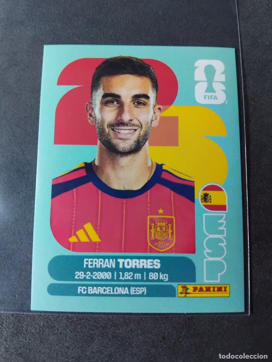 Cromos de f&uacute;tbol: FERRAN TORRES ESP 18 - ESPA&Ntilde;A - PANINI FIFA WORLD CUP 2026 - MUNDIAL 2026 STICKER WORLD CUP 26 SPAIN