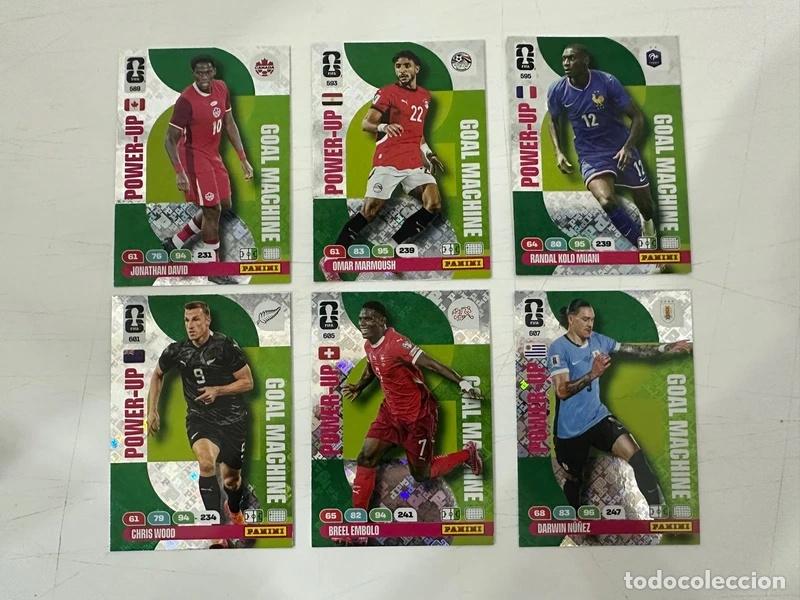 Cromos de f&uacute;tbol: Panini Adrenalyn XL World Cup 2026 - 6 Cards Goal Machine