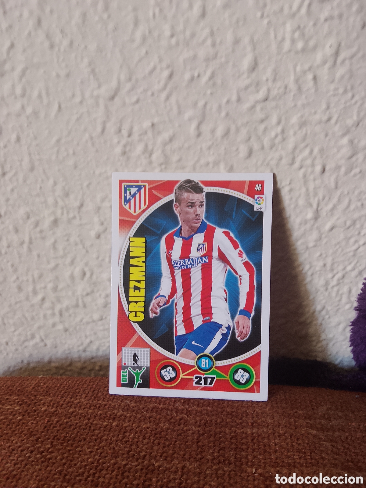 Cromos de f&uacute;tbol: Griezmann Atl&eacute;tico De Madrid 46 Adrenalyn XL 14-15 2014 2015