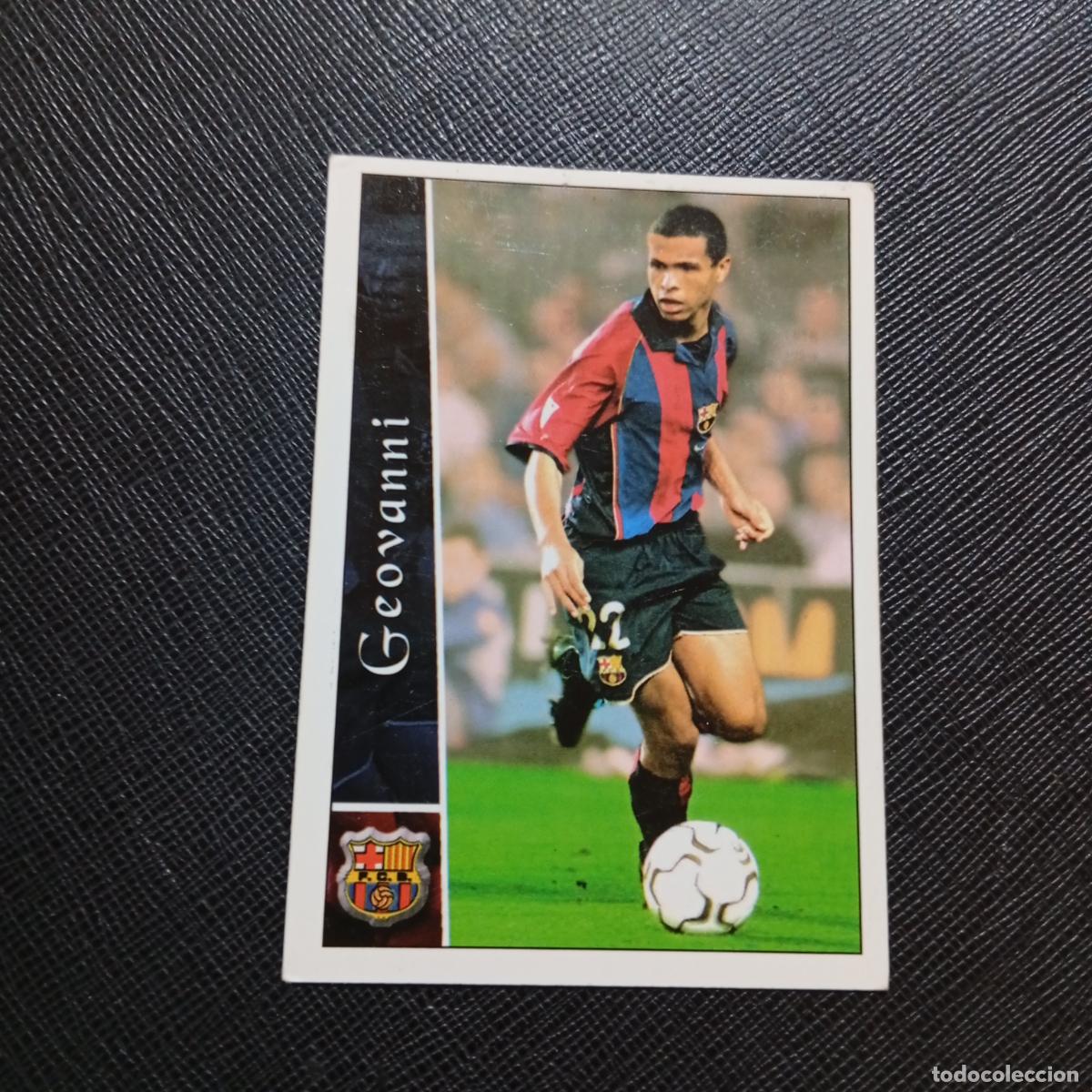 Cromos de f&uacute;tbol: 101 GEOVANNI BARCELONA MUNDICROMO FICHAS 2002 2003 CROMO FUTBOL LIGA 02 03 - A216 PG478