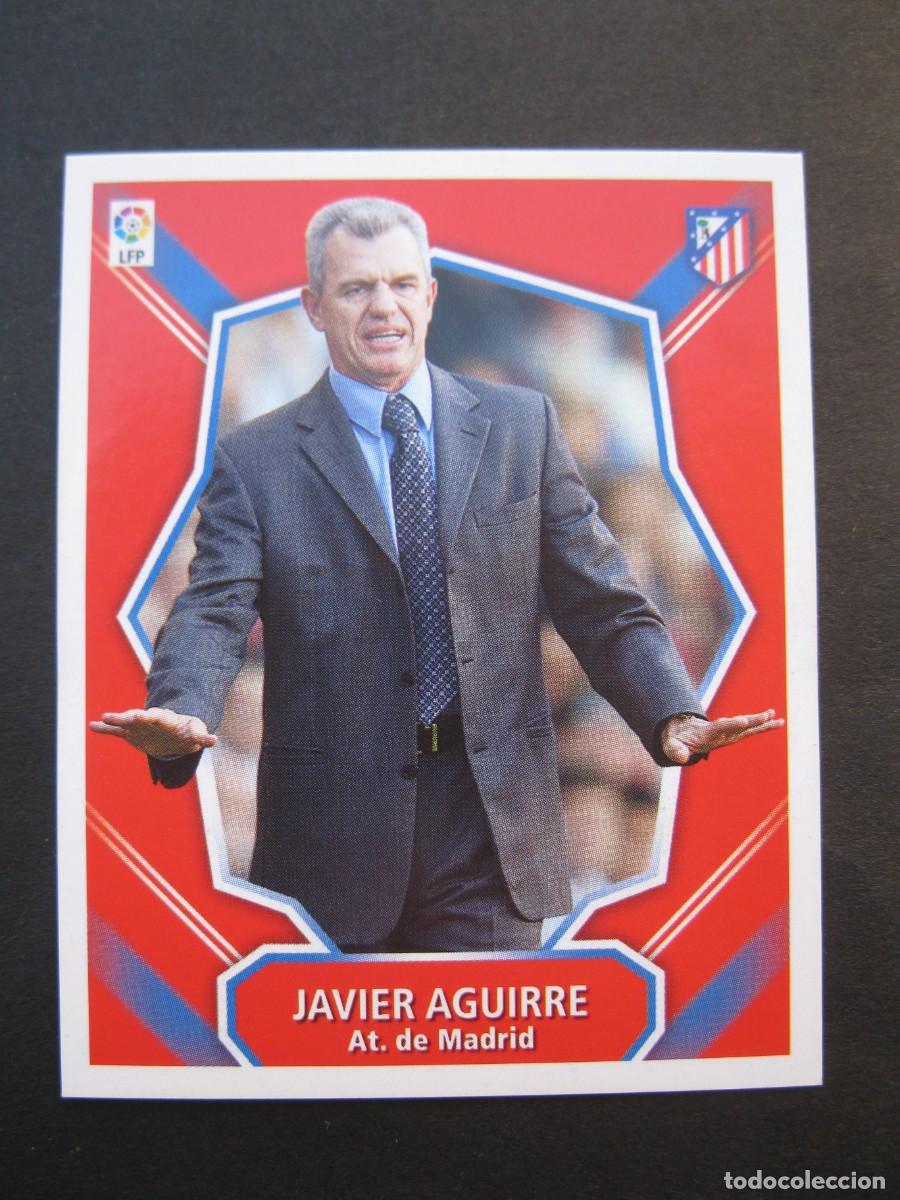 Cromos de f&uacute;tbol: JAVIER AGUIRRE (ATL&Eacute;TICO DE MADRID) - CAMPEONATO DE LIGA 08/09 - EDICIONES ESTE - NUNCA PEGADO.
