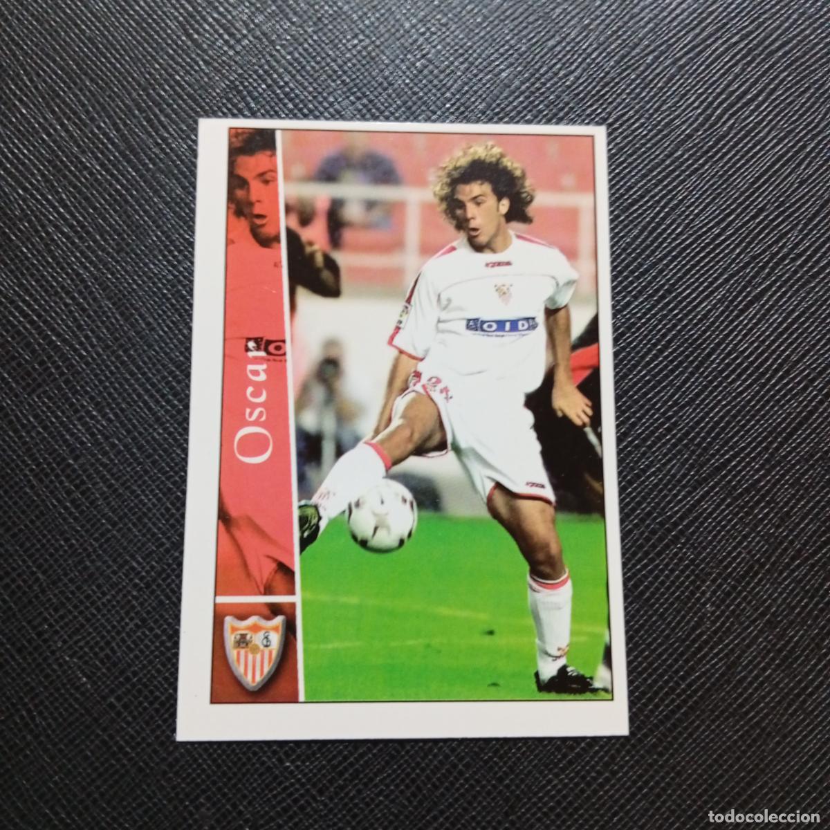 Cromos de f&uacute;tbol: 586 OSCAR SEVILLA MUNDICROMO FICHAS 2002 2003 CROMO FUTBOL LIGA 02 03 - A216 PG478