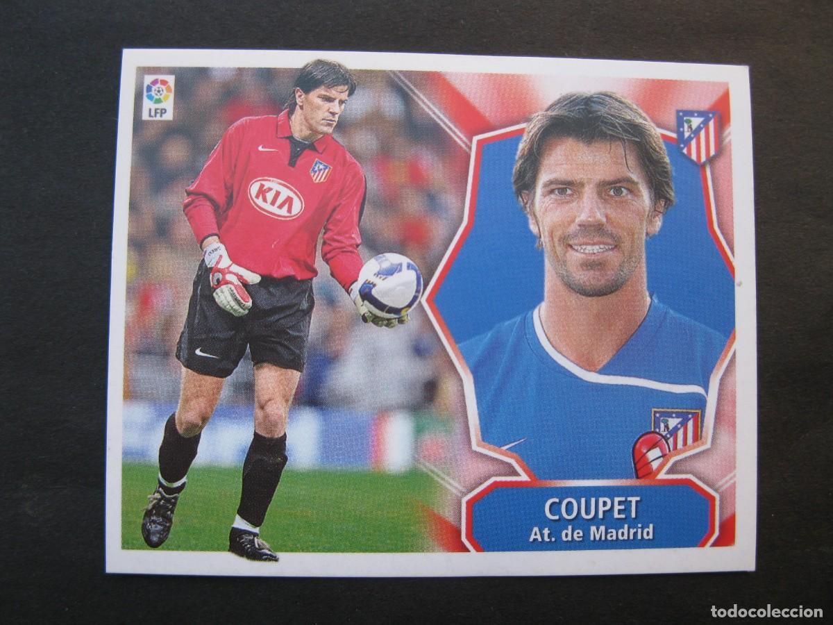Cromos de f&uacute;tbol: COUPET (ATL&Eacute;TICO DE MADRID) - CAMPEONATO DE LIGA 08/09 - EDICIONES ESTE - NUNCA PEGADO.