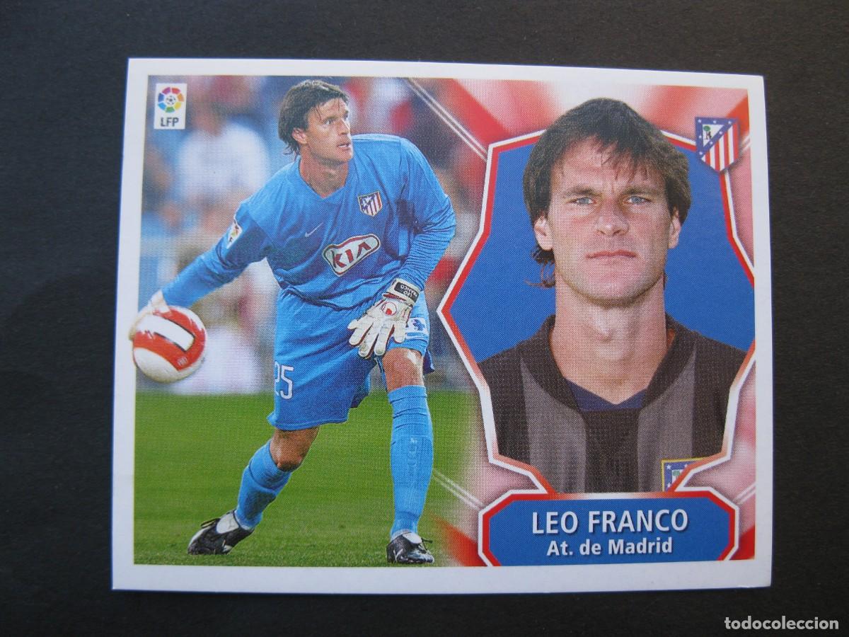 Cromos de f&uacute;tbol: LEO FRANCO (ATL&Eacute;TICO DE MADRID) - CAMPEONATO DE LIGA 08/09 - EDICIONES ESTE - NUNCA PEGADO.