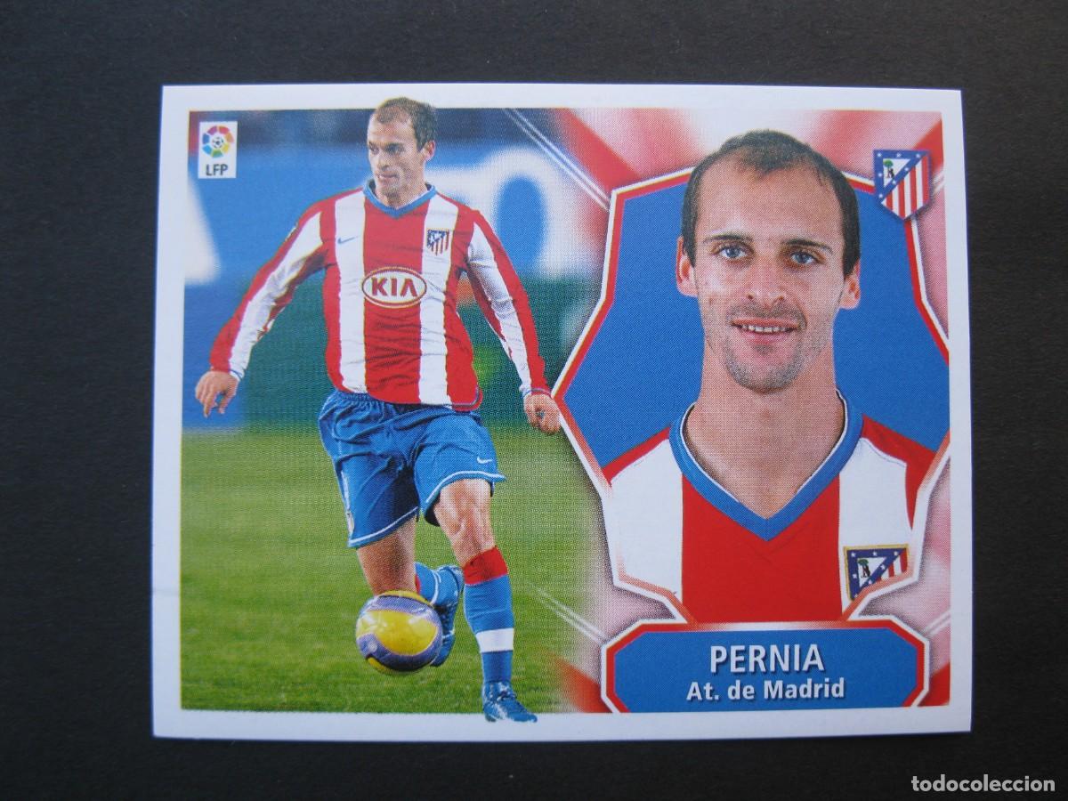 Cromos de f&uacute;tbol: PERNIA (ATL&Eacute;TICO DE MADRID) - CAMPEONATO DE LIGA 08/09 - EDICIONES ESTE - NUNCA PEGADO.