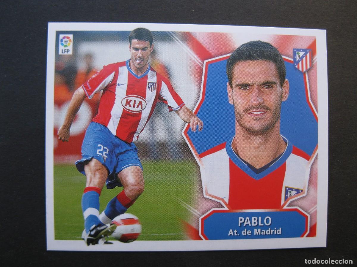 Cromos de f&uacute;tbol: PABLO (ATL&Eacute;TICO DE MADRID) - CAMPEONATO DE LIGA 08/09 - EDICIONES ESTE - NUNCA PEGADO.