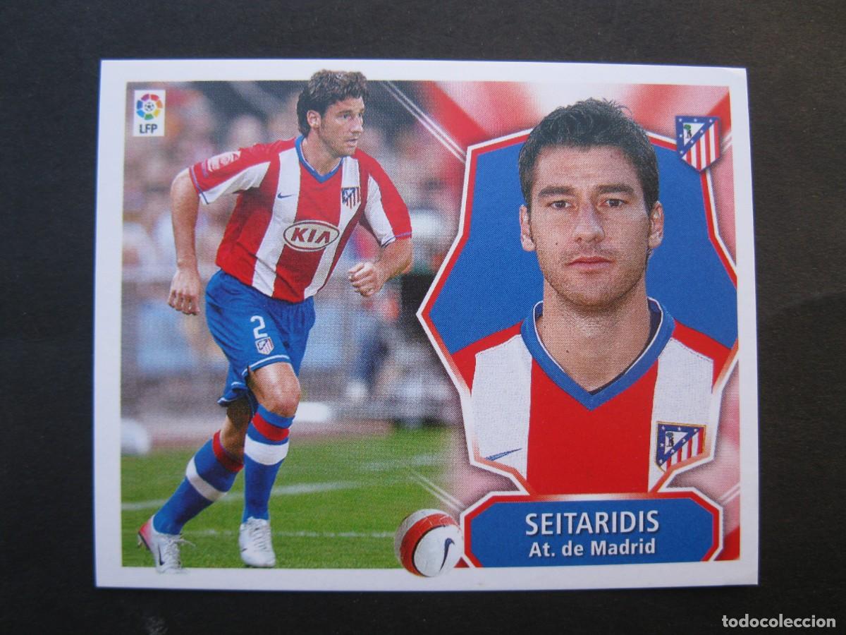 Cromos de f&uacute;tbol: SEITARIDIS (ATL&Eacute;TICO DE MADRID) - CAMPEONATO DE LIGA 08/09 - EDICIONES ESTE - NUNCA PEGADO.