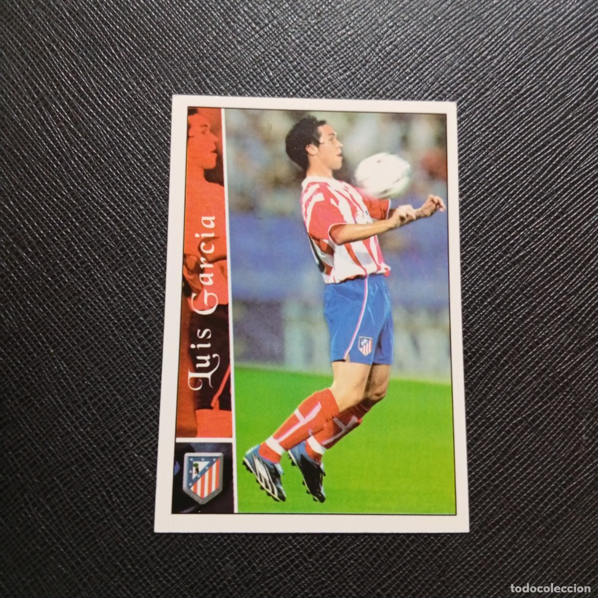 Cromos de f&uacute;tbol: 593 LUIS GARCIA AT MADRID MUNDICROMO FICHAS 2002 2003 CROMO FUTBOL LIGA 02 03 - A216 PG487 B