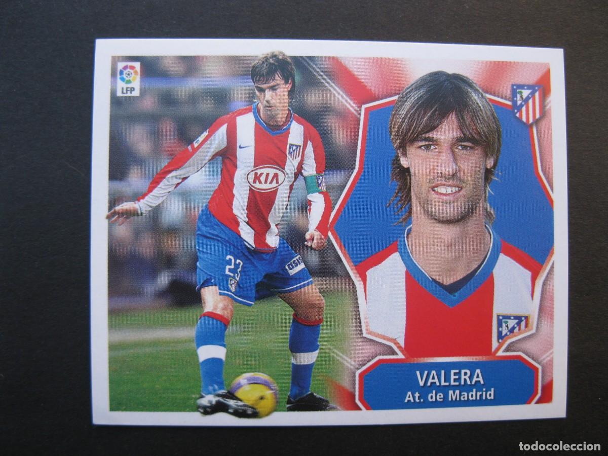 Cromos de f&uacute;tbol: VALERA (ATL&Eacute;TICO DE MADRID) - CAMPEONATO DE LIGA 08/09 - EDICIONES ESTE - NUNCA PEGADO.