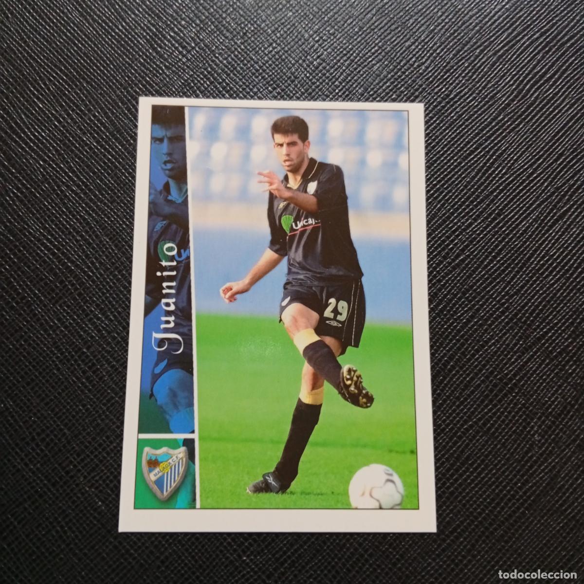 Cromos de f&uacute;tbol: 590 JUANITO MALAGA MUNDICROMO FICHAS 2002 2003 CROMO FUTBOL LIGA 02 03 - A216 PG487 B