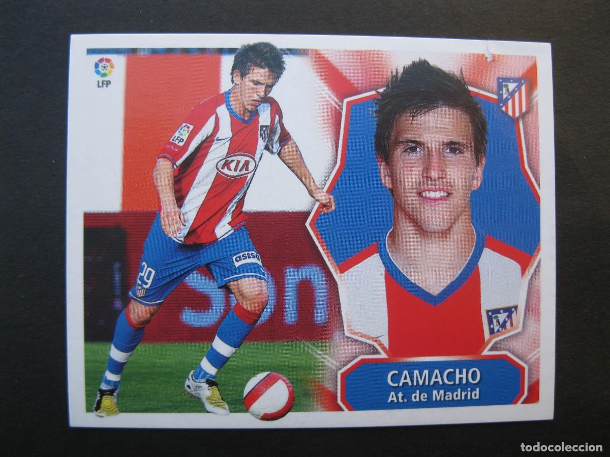 Cromos de f&uacute;tbol: CAMACHO (ATL&Eacute;TICO DE MADRID) - CAMPEONATO DE LIGA 08/09 - EDICIONES ESTE - NUNCA PEGADO.