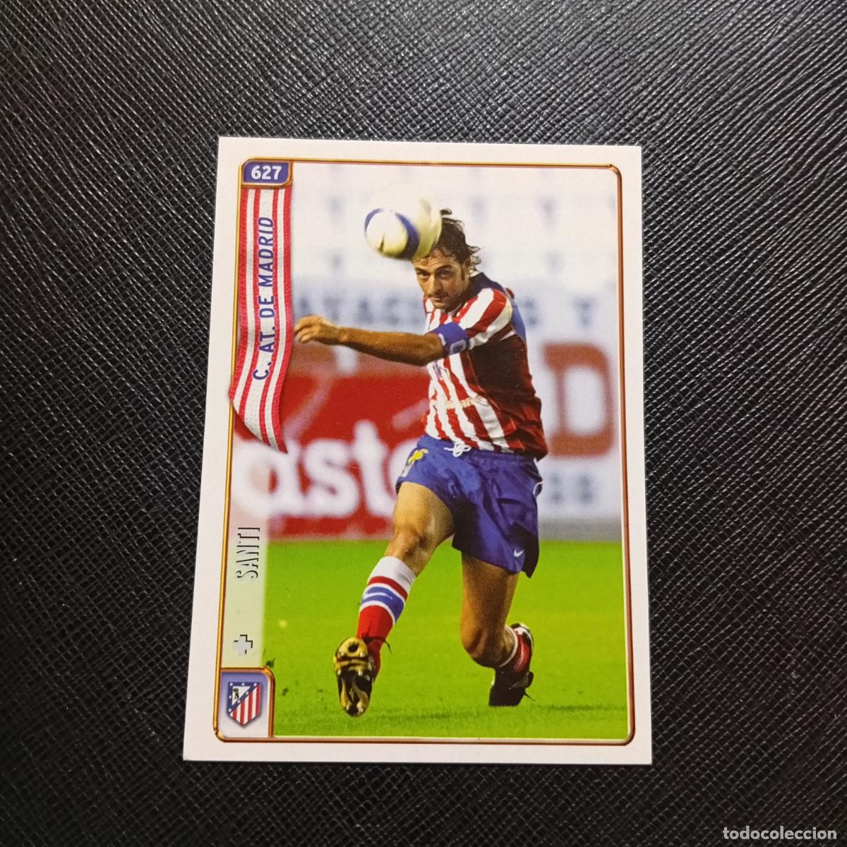 Cromos de f&uacute;tbol: 627 SANTI AT MADRID MUNDICROMO FICHAS 2004 2005 CROMO FUTBOL LIGA 04 05 - A216 PG487
