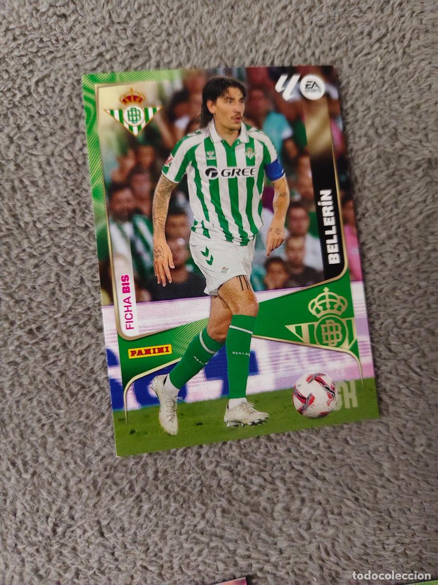 Cromos de f&uacute;tbol: 94 BIS MEGACRACKS MGK 25 26 BELLERIN REAL BETIS FICHA LALIGA PANINI LA LIGA 2025 2026