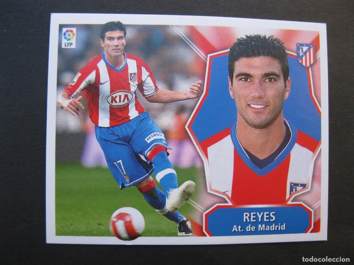 Fu&szlig;ball-Sticker: REYES (ATL&Eacute;TICO DE MADRID) - CAMPEONATO DE LIGA 08/09 - EDICIONES ESTE - NUNCA PEGADO.
