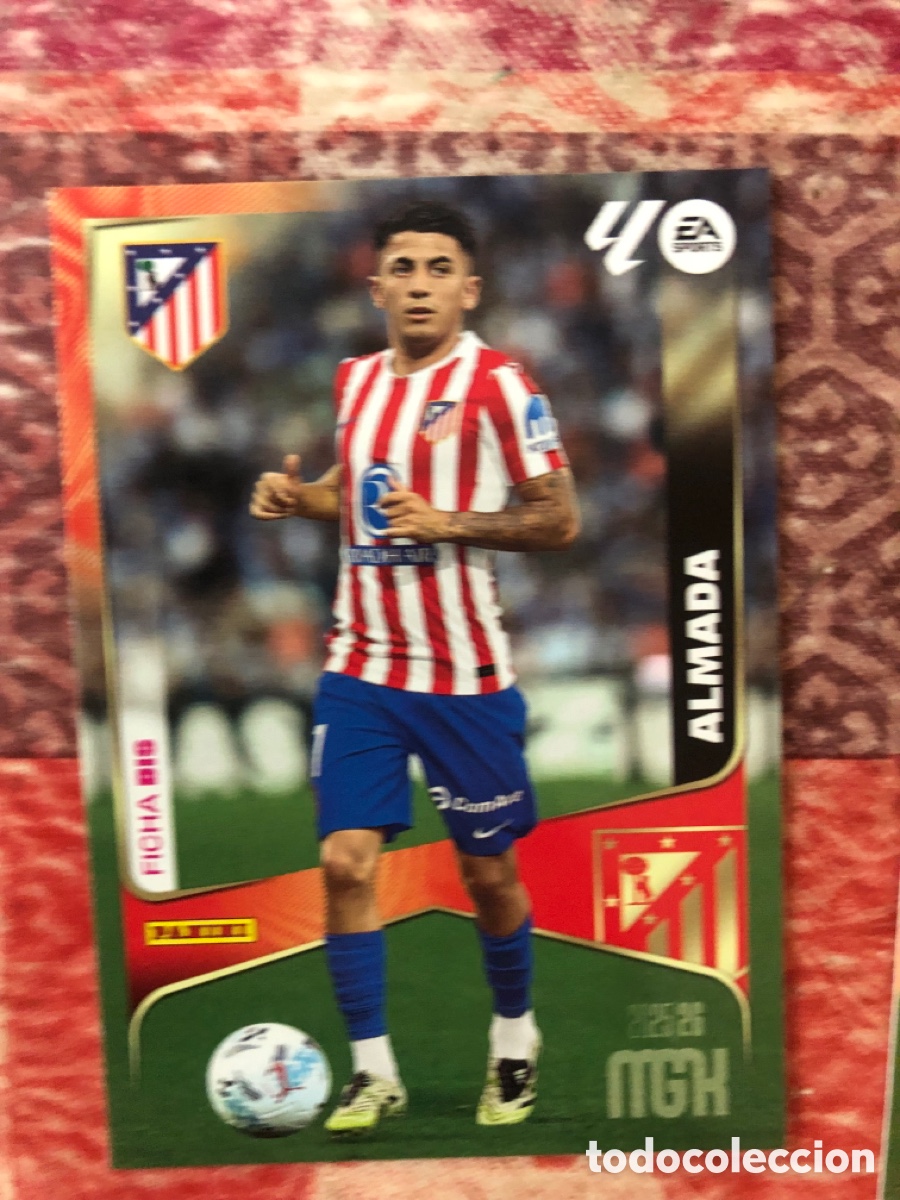 Cromos de f&uacute;tbol: 68 BIS ALMADA ATLETICO DE MADRID MEGACRACKS 2025 2026 PANINI 25 26