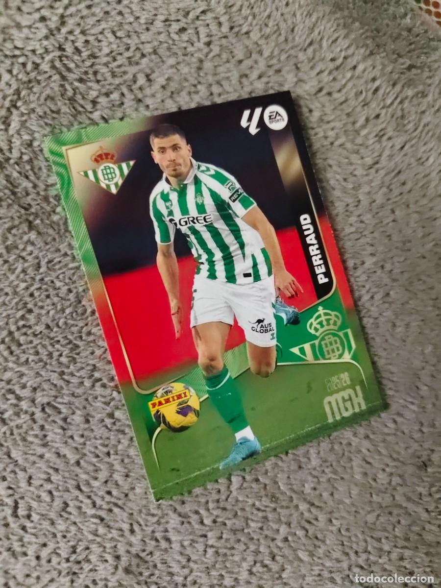 Cromos de f&uacute;tbol: 98 MEGACRACKS MGK 25 26 PERRAUD REAL BETIS BASE CARD LALIGA PANINI LA LIGA 2025 2026
