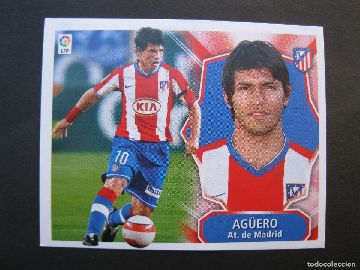 Fu&szlig;ball-Sticker: AG&Uuml;ERO (ATL&Eacute;TICO DE MADRID) - CAMPEONATO DE LIGA 08/09 - EDICIONES ESTE - NUNCA PEGADO.