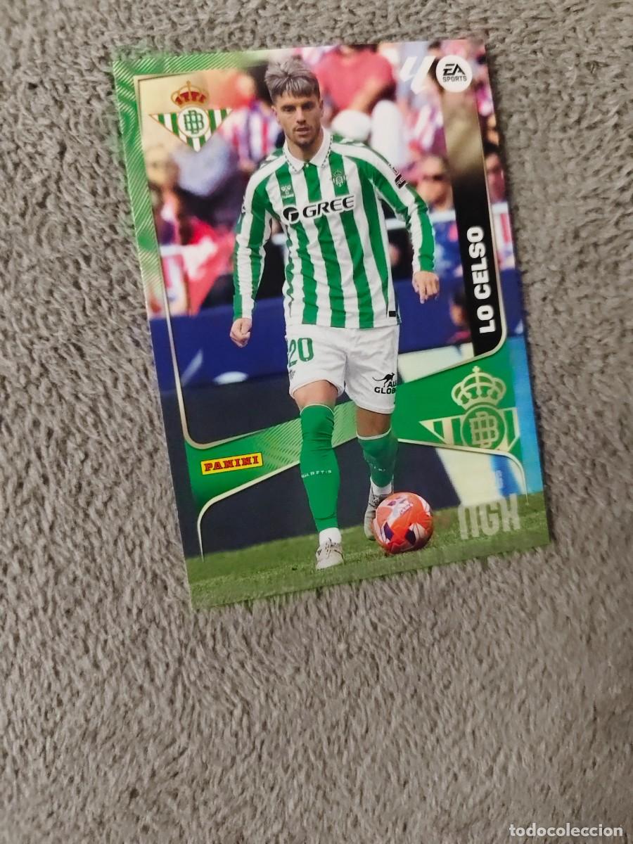 Cromos de f&uacute;tbol: 101 MEGACRACKS MGK 25 26 LO CELSO REAL BETIS BASE CARD LALIGA PANINI LA LIGA 2025 2026