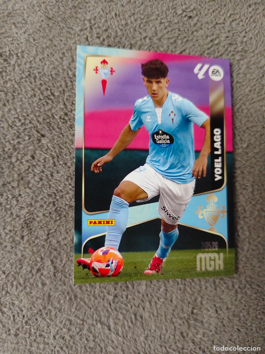 Football Stickers: 115 MEGACRACKS MGK 25 26 YOEL LAGO RC CELTA BASE CARD LALIGA PANINI LA LIGA 2025 2026