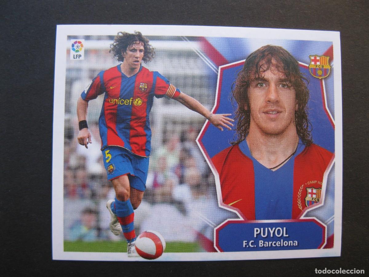 Cromos de f&uacute;tbol: PUYOL (F.C. BARCELONA) - CAMPEONATO DE LIGA 08/09 - EDICIONES ESTE - NUNCA PEGADO.
