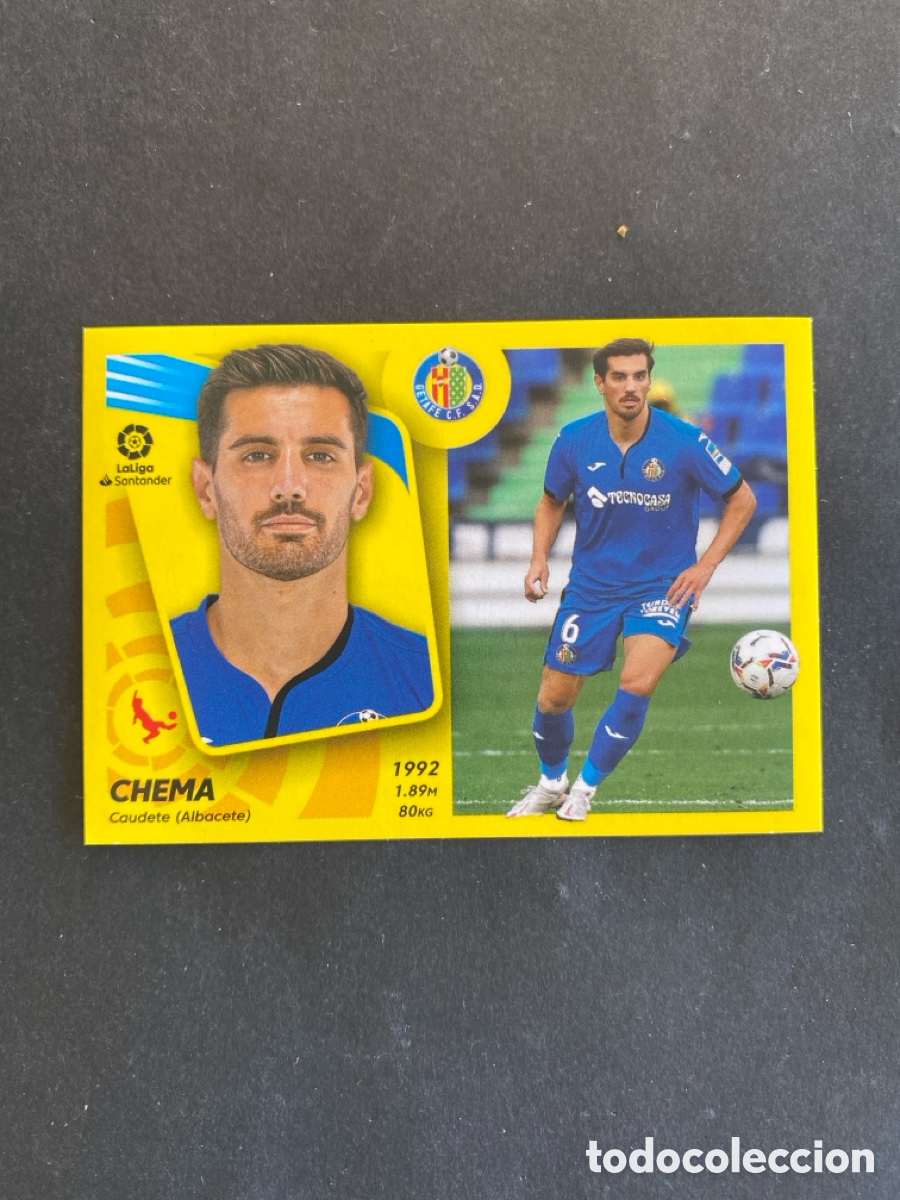 Cromos de f&uacute;tbol: Cromo liga 21/22 Getafe N* 9
