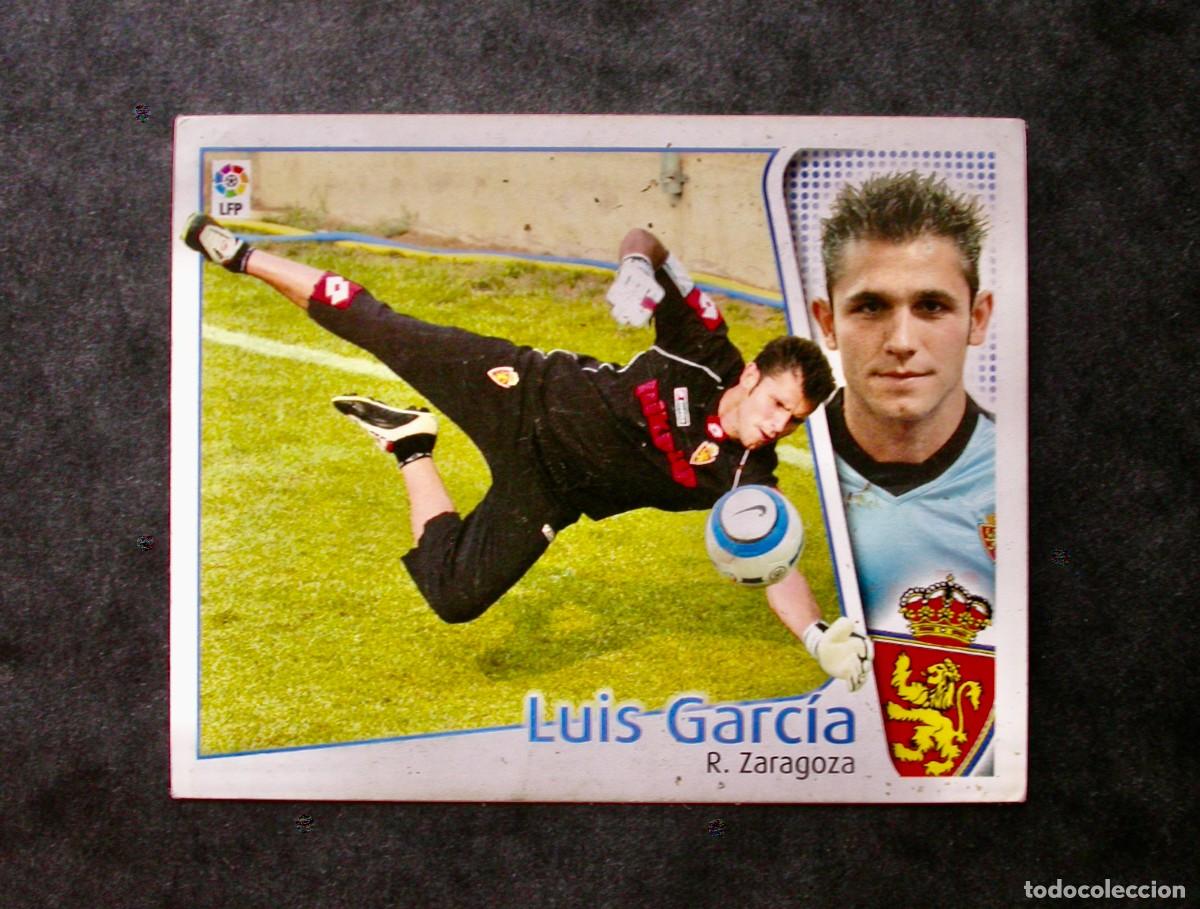 Cromos de f&uacute;tbol: LUIS GARC&Iacute;A / ZARAGOZA / EDICIONES ESTE LIGA 2004-2005 04-05 / NUNCA PEGADO