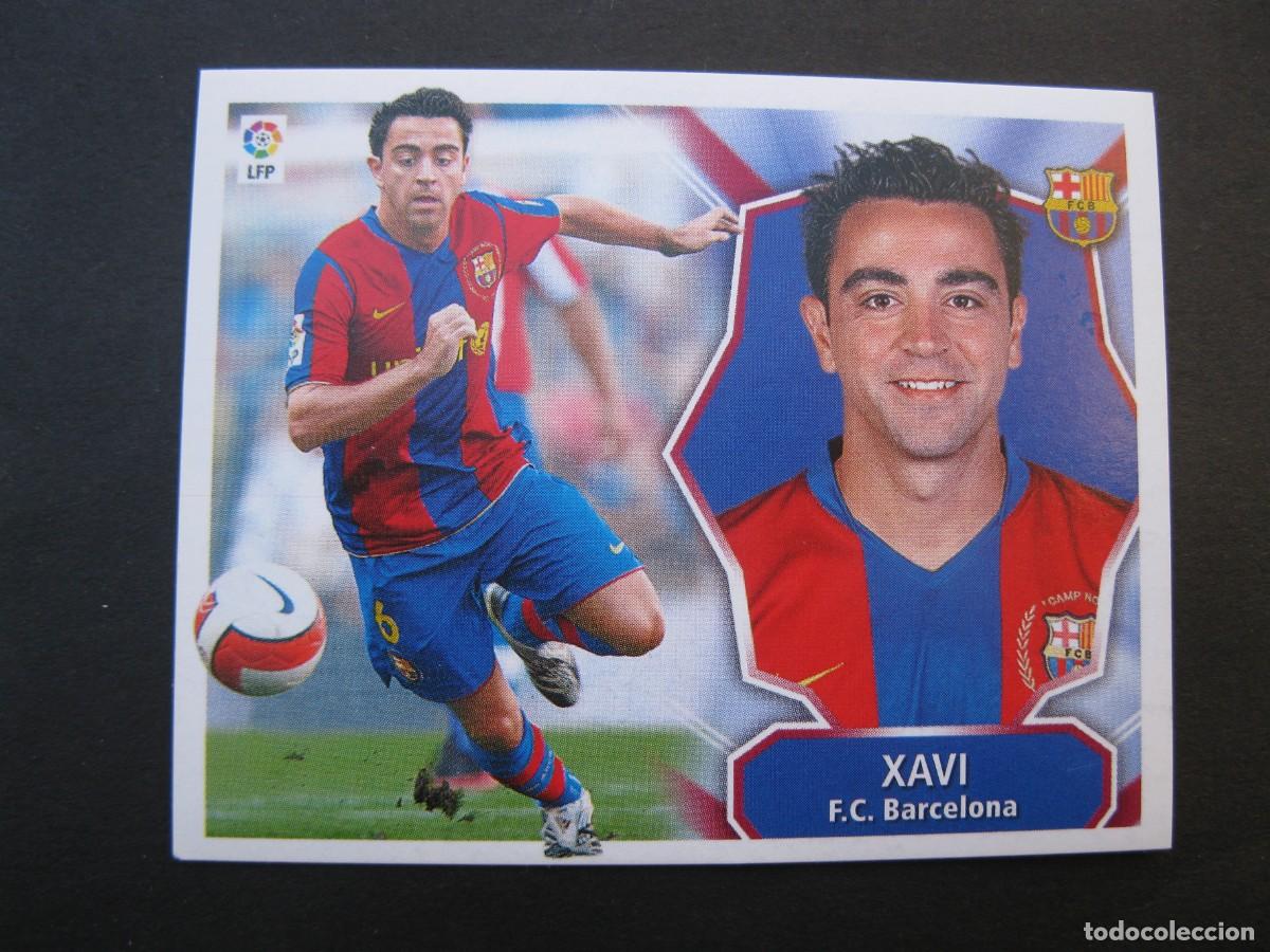Cromos de f&uacute;tbol: XAVI (F.C. BARCELONA) - CAMPEONATO DE LIGA 08/09 - EDICIONES ESTE - NUNCA PEGADO.