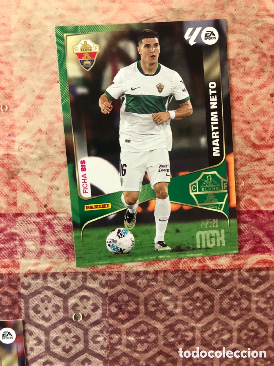 Cromos de f&uacute;tbol: 139 BIS MARTIM NETO ELCHE CROMO FUTBOL PANINI LIGA MGKS 25-26 MEGACRACKS 2025-2026