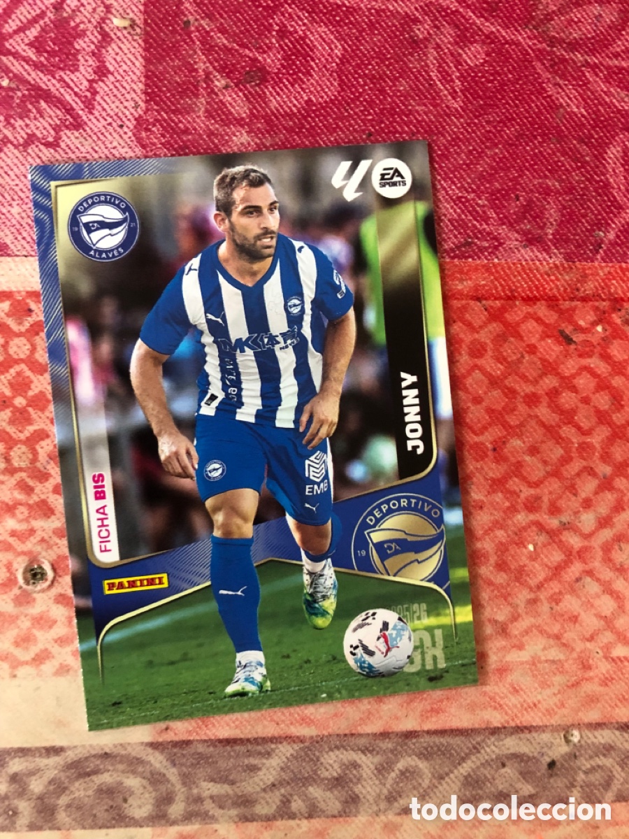 Cromos de f&uacute;tbol: 26 BIS JONNY ALAV&Eacute;S MEGACRACKS 2025 2026 25 26