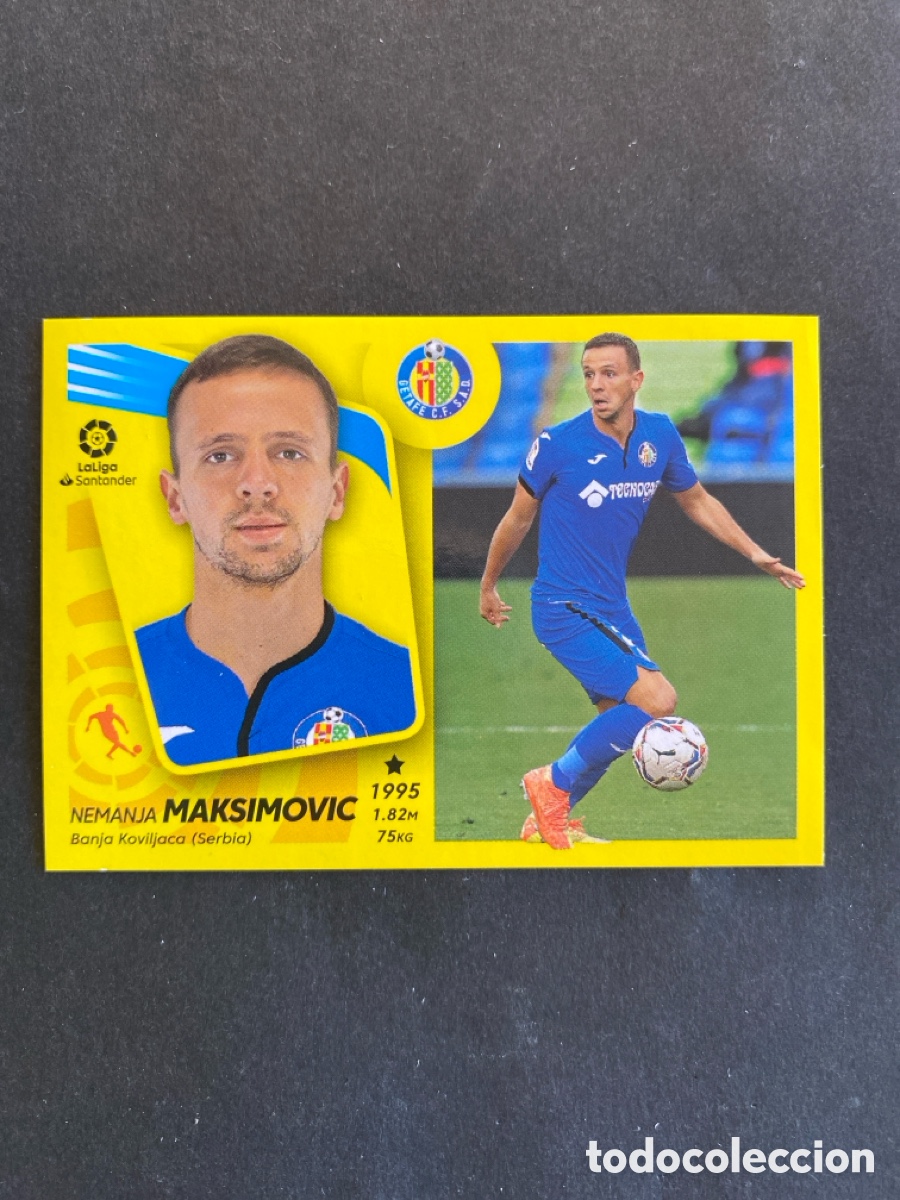 Cromos de f&uacute;tbol: Cromo liga 21/22 Getafe N* 15