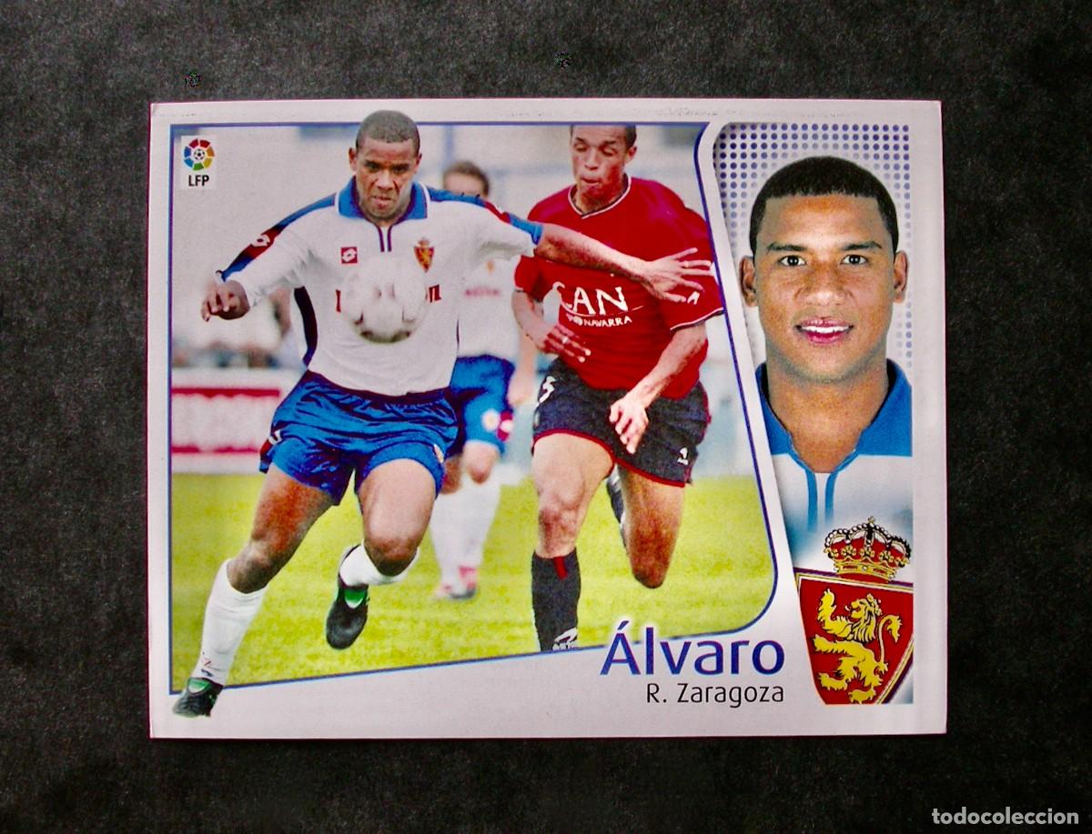 Cromos de f&uacute;tbol: &Aacute;LVARO / ZARAGOZA / EDICIONES ESTE LIGA 2004-2005 04-05 / NUNCA PEGADO